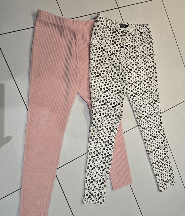 Spodnie legginsy dziewczece r/164