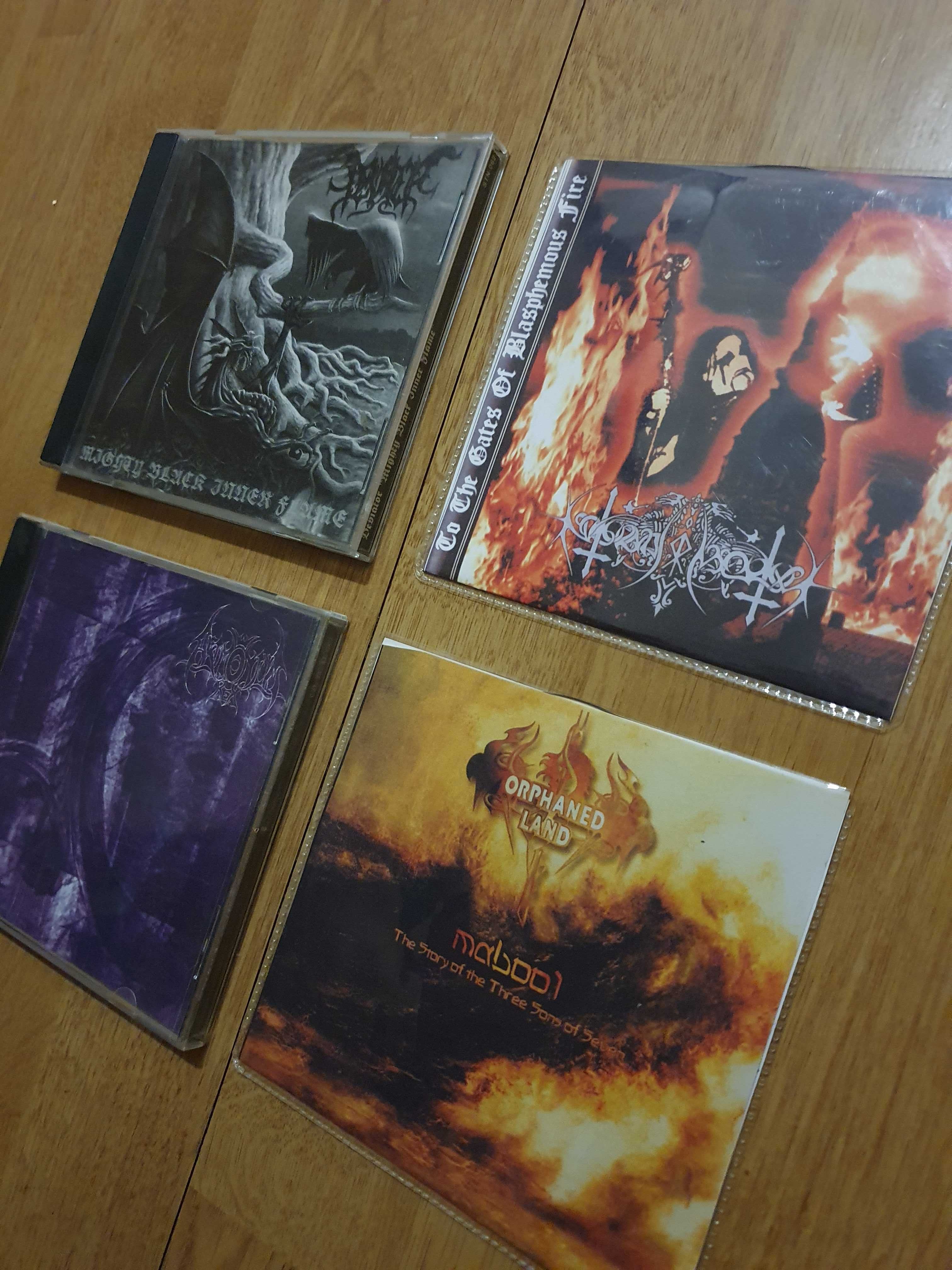 CD Mp3 Black Metal NokturnalMortum Deviator OrphanedLand ArimoniumRex