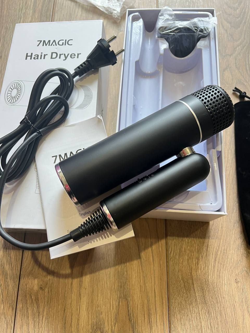 Фен для волосся 7Magic з іонізацією 1600W