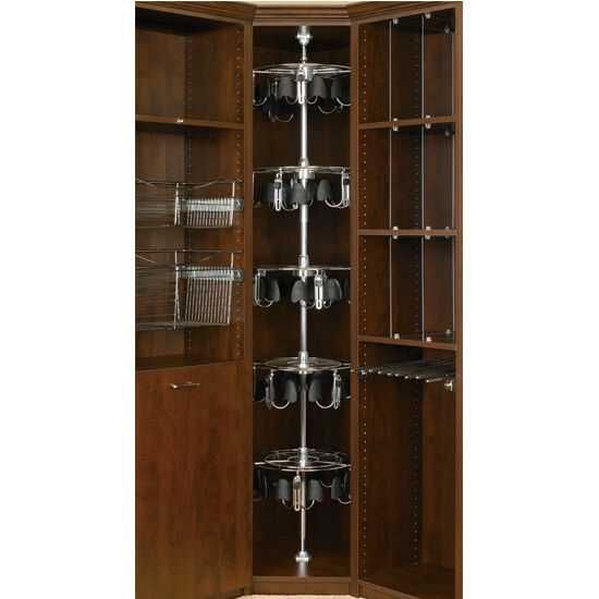 Obrotowy stojak wieszak na buty damskie 25 PAR Rev-A-Shelf USA design