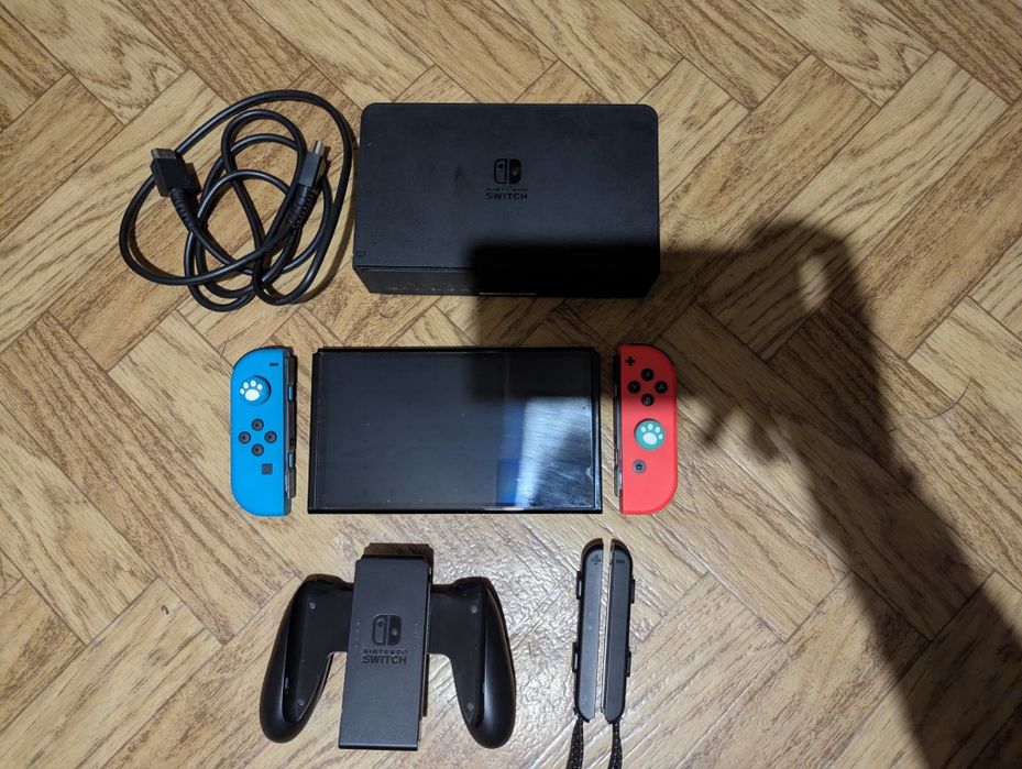 Nintendo switch OLED 64GB+128GB состояние идеальное!