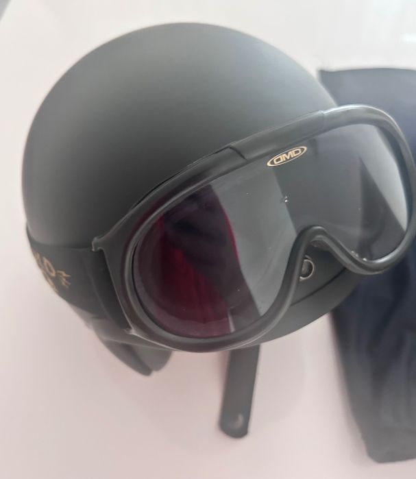 Capacete AMD vintage