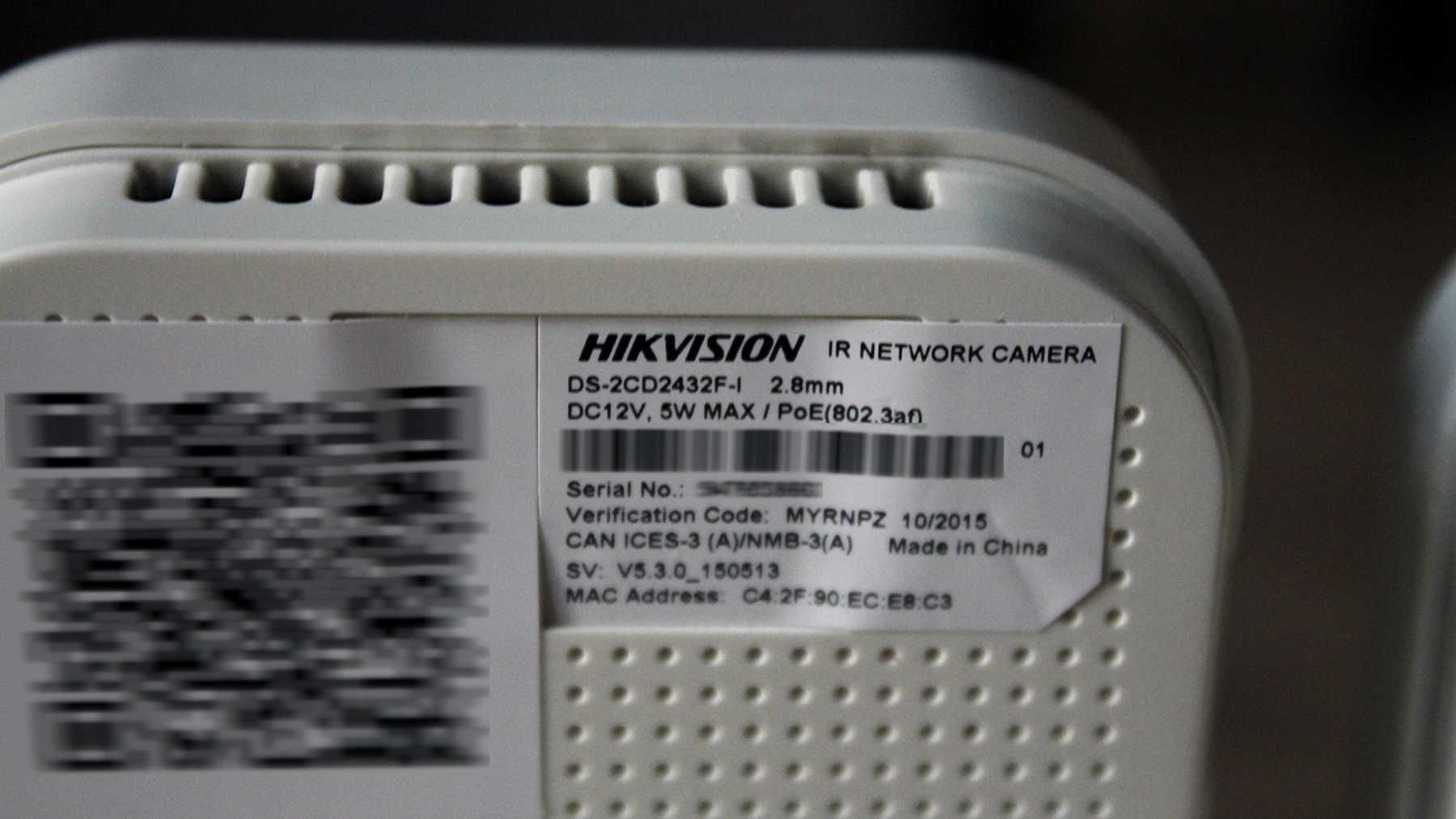 Кубическая ip камера Hikvision 3мп • microSD POE микрофон Ик 10м • 5шт