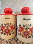 Vintage Frascos cozinha