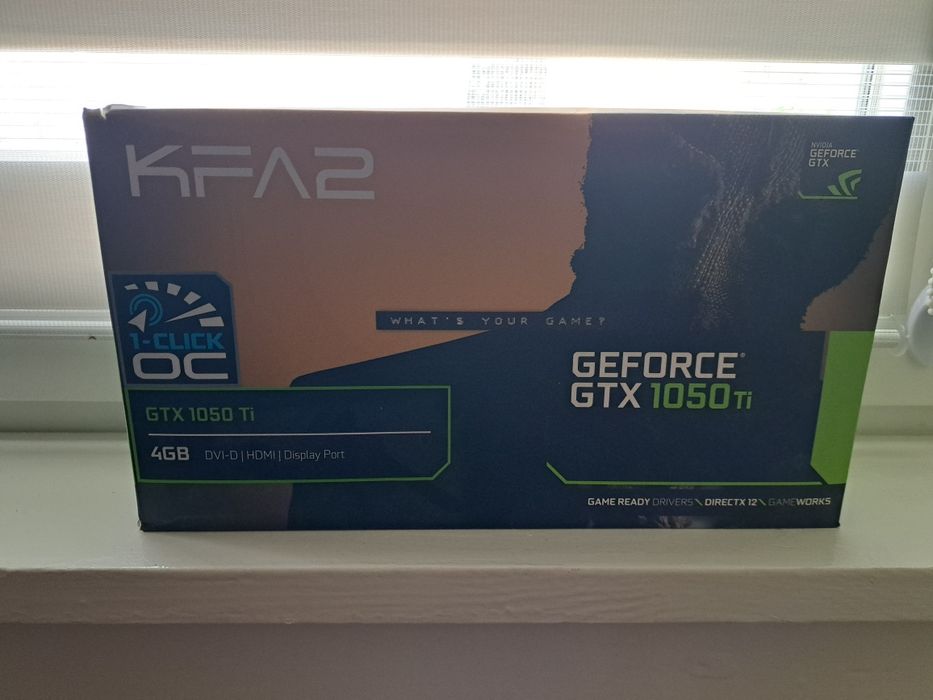 Zamienie/Sprzedam GTX 1050 TI (IDEALNY, MAŁO UŻYWANY)