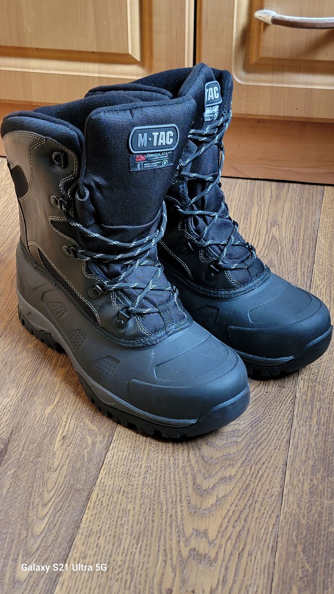 Ботинки тактические, зимние M-TAC Thinsulate р.43.5-44 (стелька 28.5)
