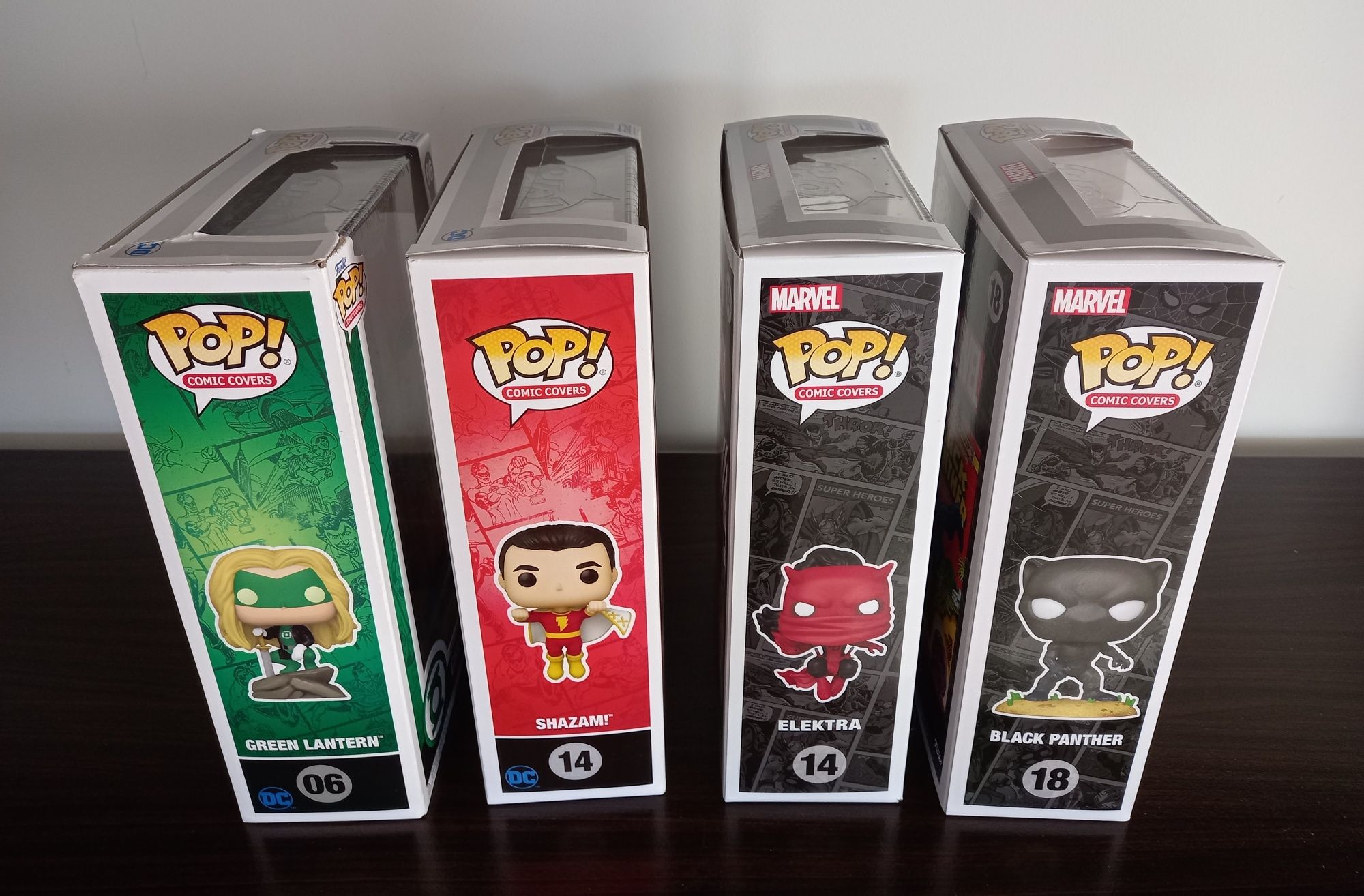 Funko Pop's! Comic Covers (DC e Marvel)