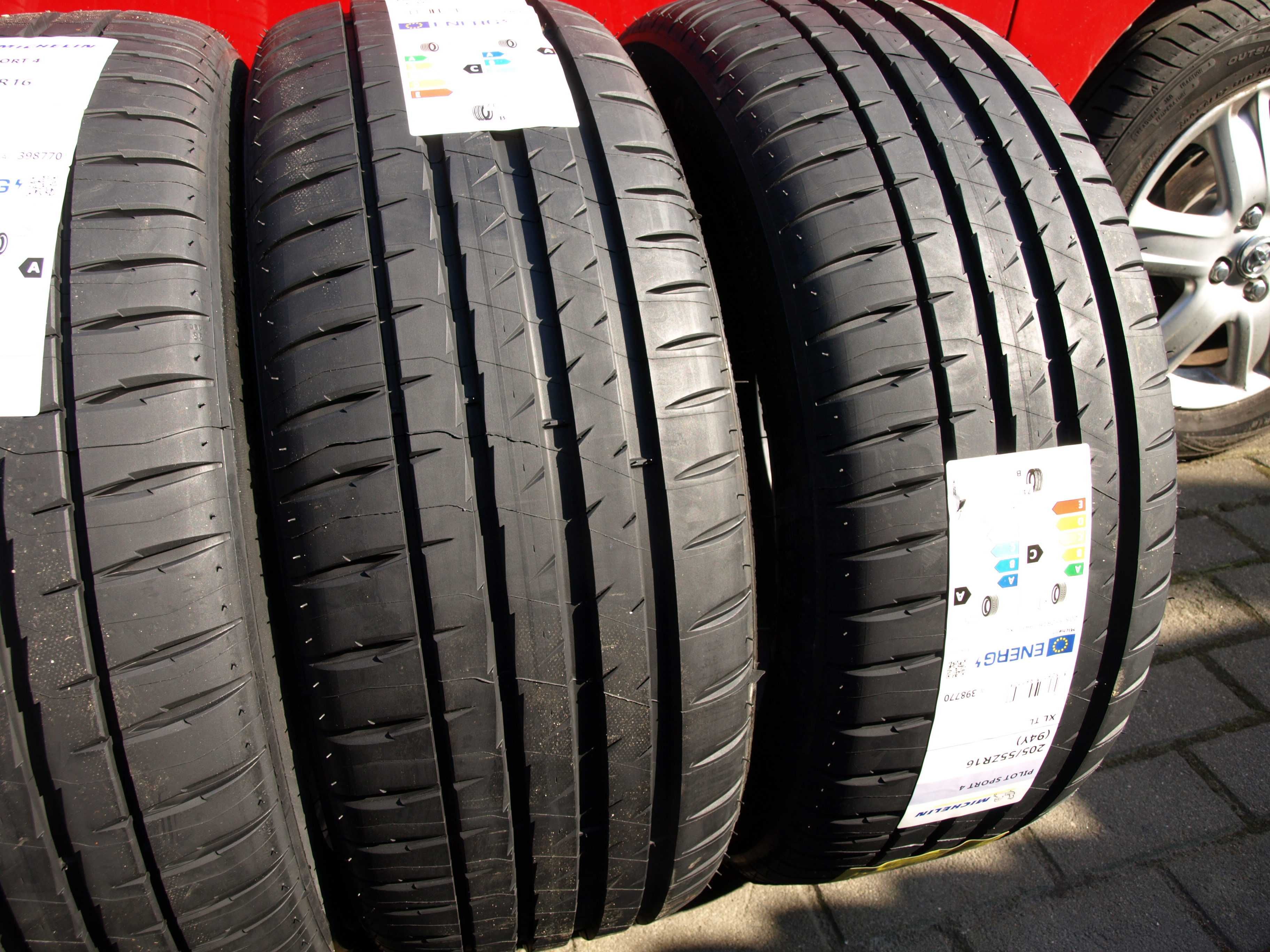 4 szt Nowe opony letnie Michelin Pilot Sport4 205/55r16 94Y