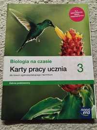 Biologia na czasie 3. Karty pracy ucznia. Nowa Era.