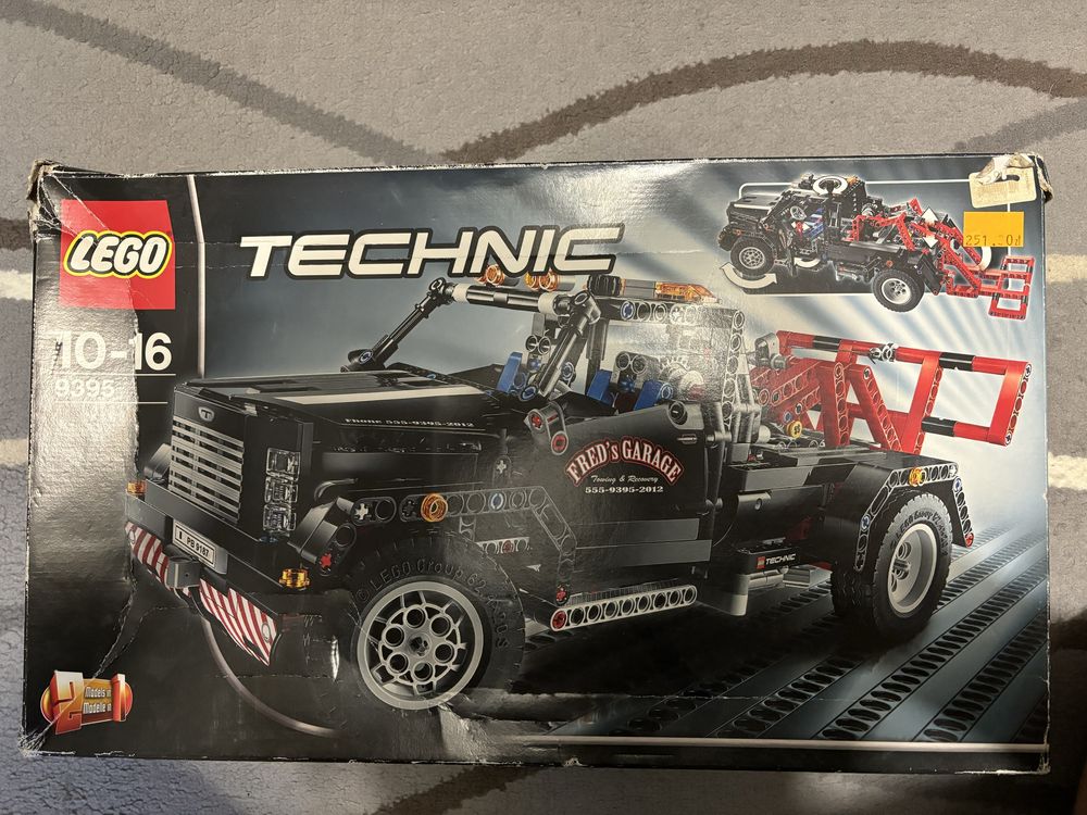 Lego Technic 9395 holownik pomoc drogowa