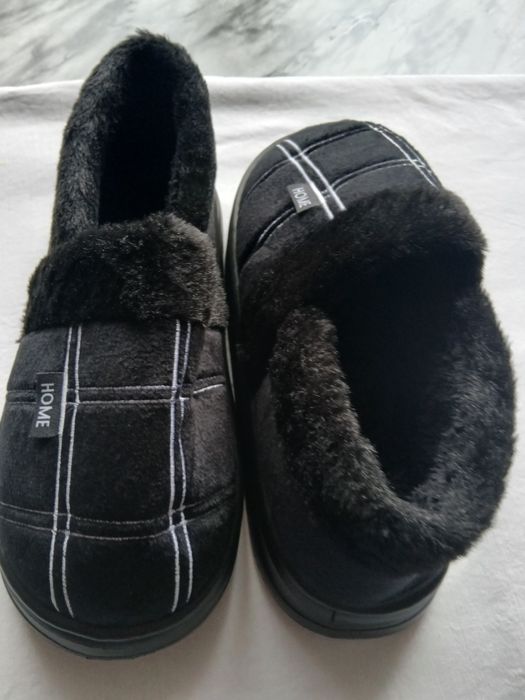 Мужские  тапочки чёрные