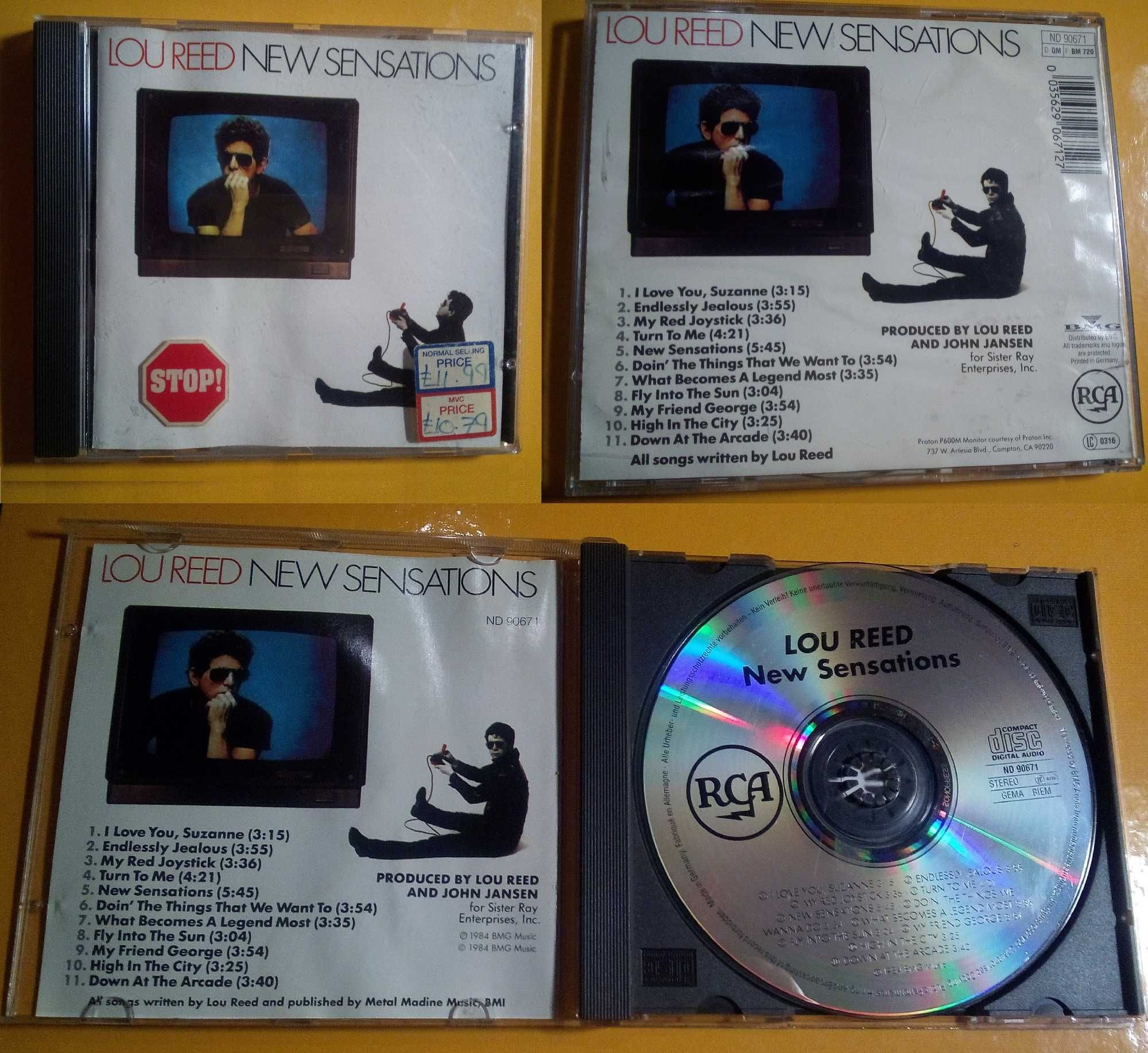 Discografia de LOU REED (1942–2013) — 5 CDs (um dos quais duplo)