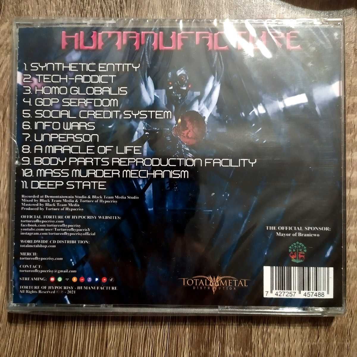 Torture of Hypocrisy - Humanufacture CD nowa METAL