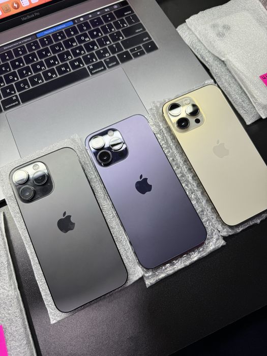 Iphone 14 pro/pro max 128/256/512gb all color + гарантія