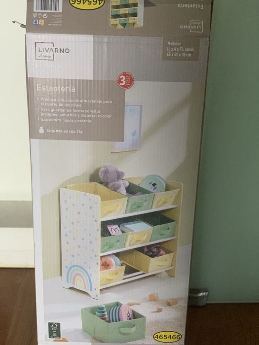 Estante de arrumação