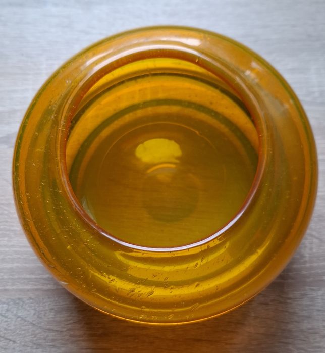 Krawczyk wazon ikebana misa szkło prl