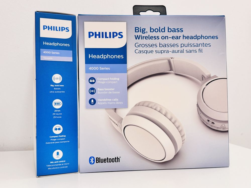 Нові Навушники Philips TAH4205WT Wireless Mic White TAH4205WT/00