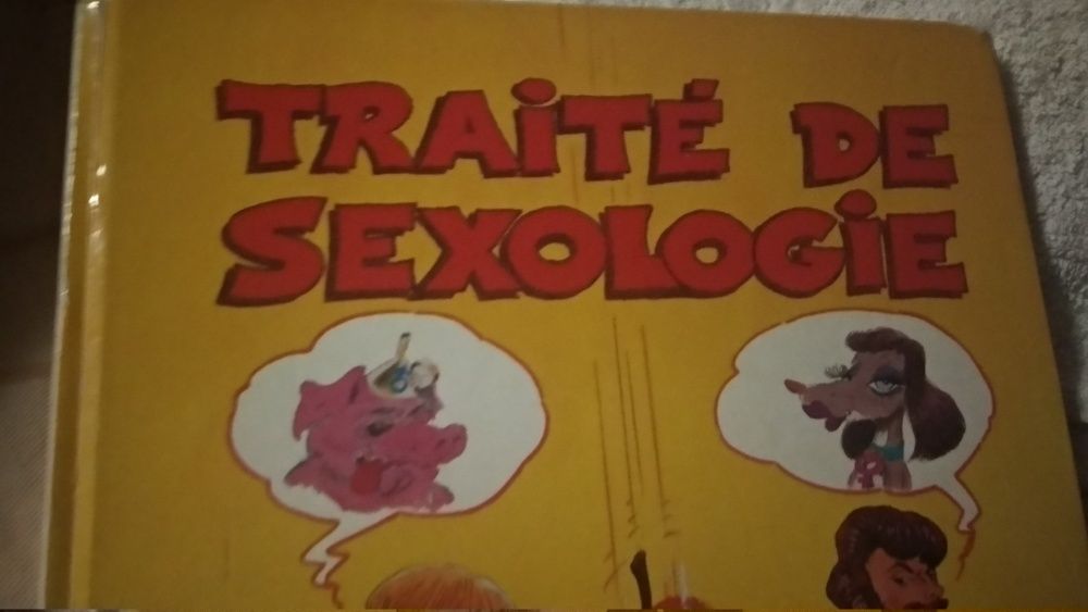 книга французский эротические комиксы Traite De Sexologie сексология