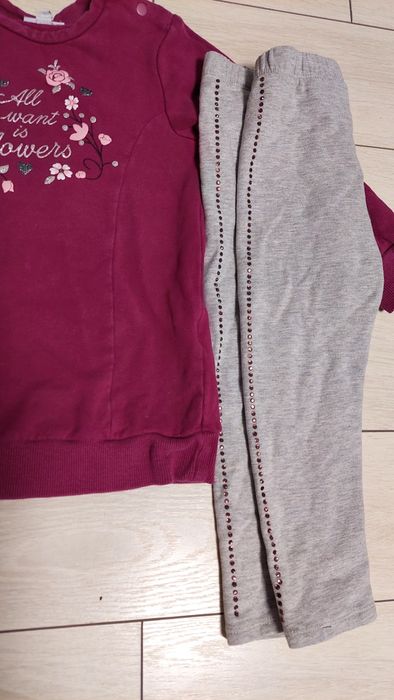 Костюм флісовий утеплений 30 36 міс 98 см для дівчинки теплий