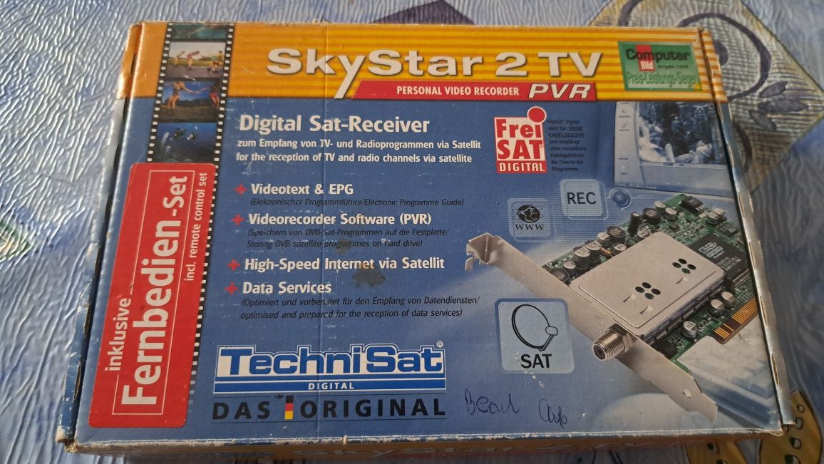 Karta telewizyjna satelitarna DVB PCI TechniSat SkyStar 2 TV z RFN