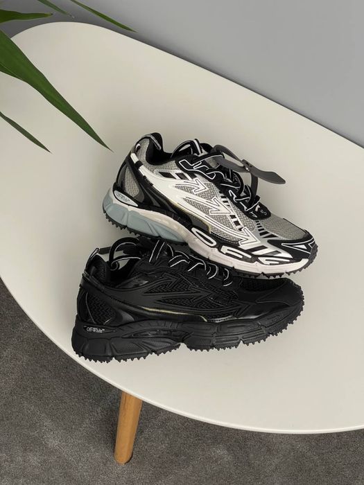 Кросівки Off-white Be Right Back black/Grey чорні