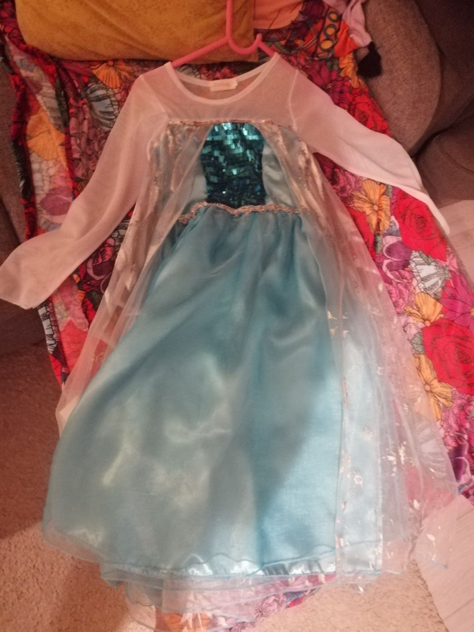 Sukienka Elsa Kraina lodu 130cm