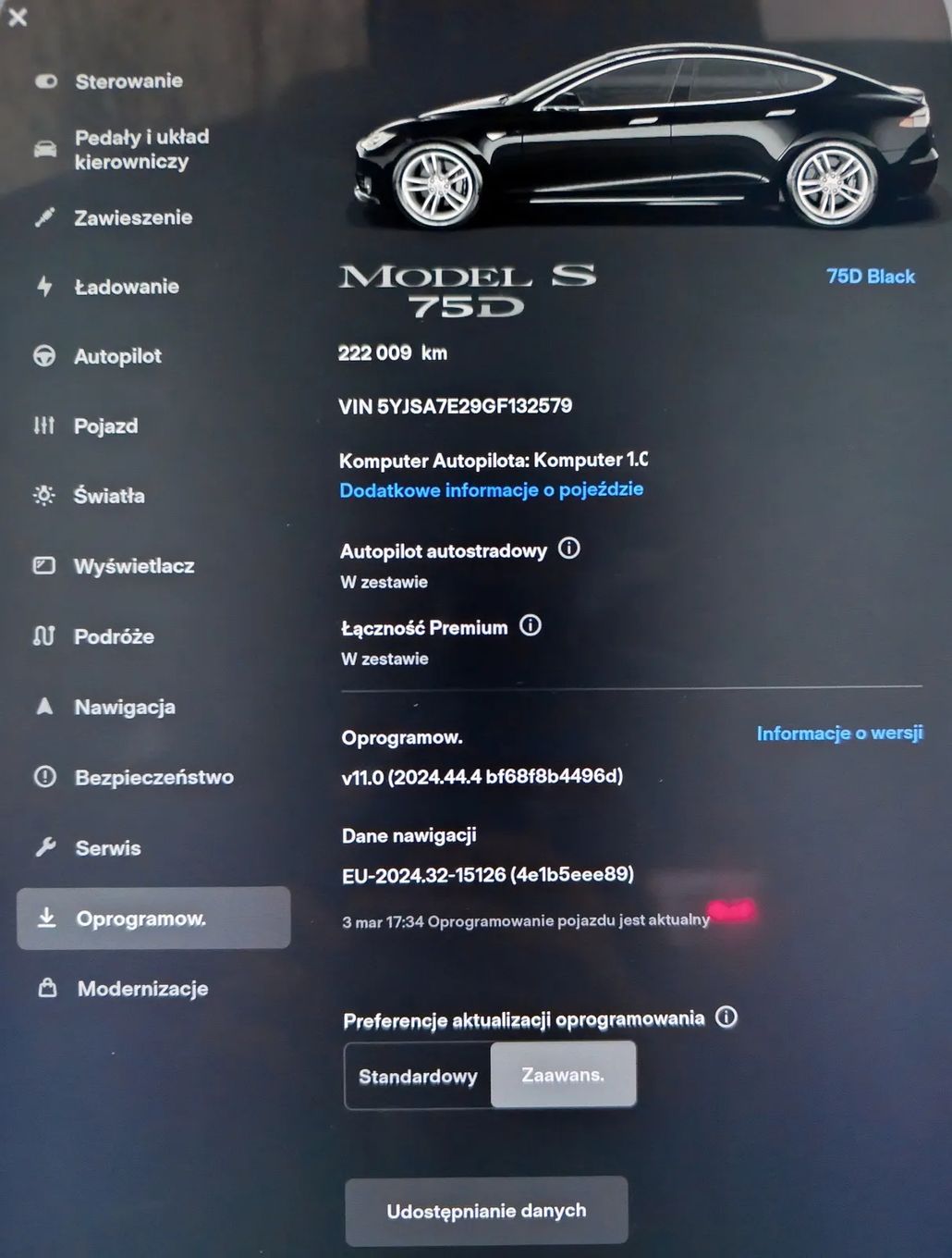 Tesla Model S Dożywotnie DARMOWE Ładowanie SUPERCHARGER SC01