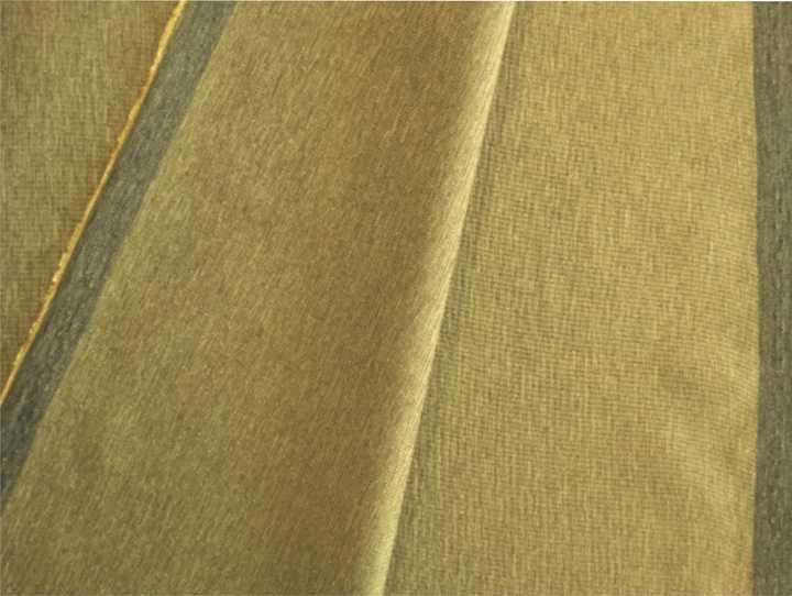 Nowoczesna tkanina zasłonowa - beżowo/złota