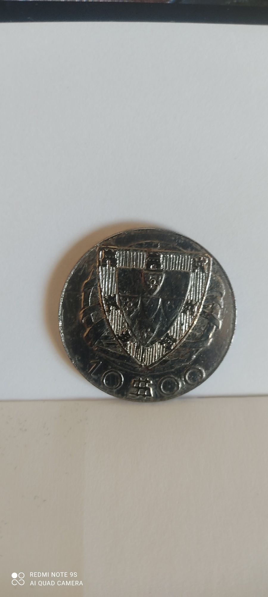 Moeda de 10$00 de 1942