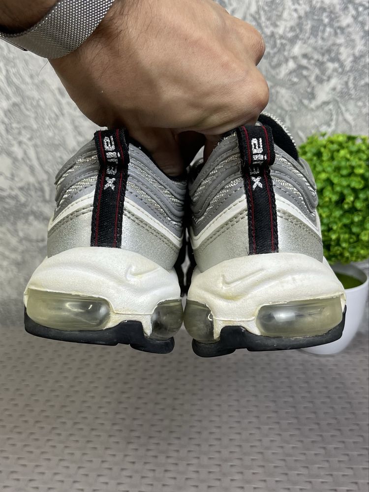 Nike Air Max 97 кроссовки 38 размер спортивные серые оригинал