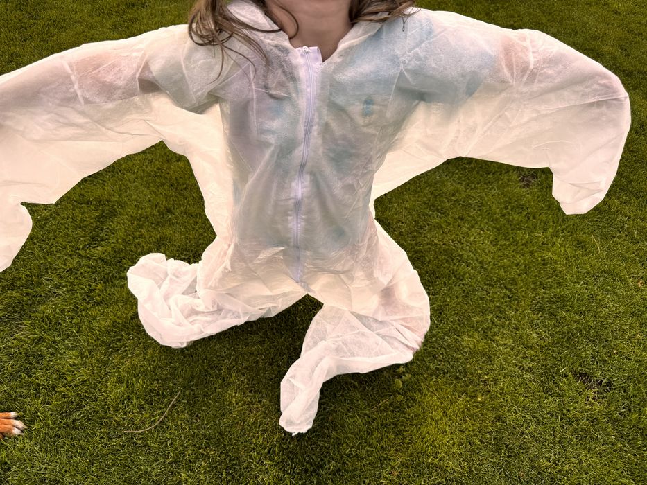 Jednorazowy kombinezon ochronny na suwak xl xxl xxxl 30 szt