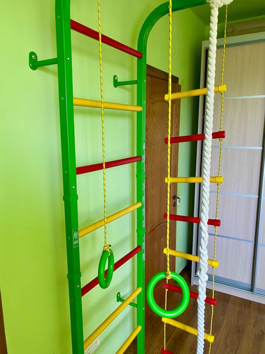 Дитяча шведська стінка з турніком InterAtletika