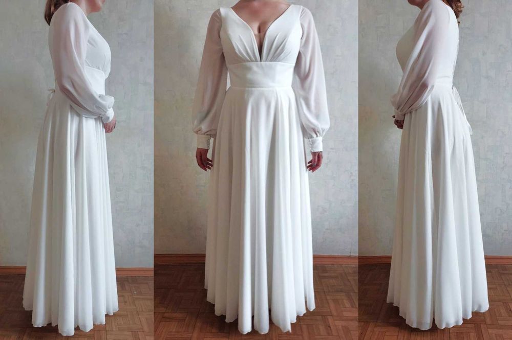 Свадебное платье Размер 50  XL рост 165-170