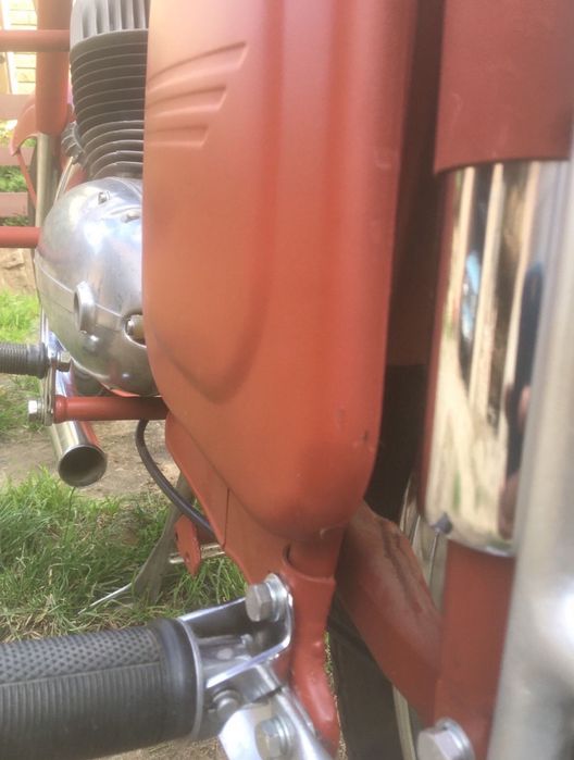 Мотоцикл Ява"Старушка"Незакінчена реставрація.