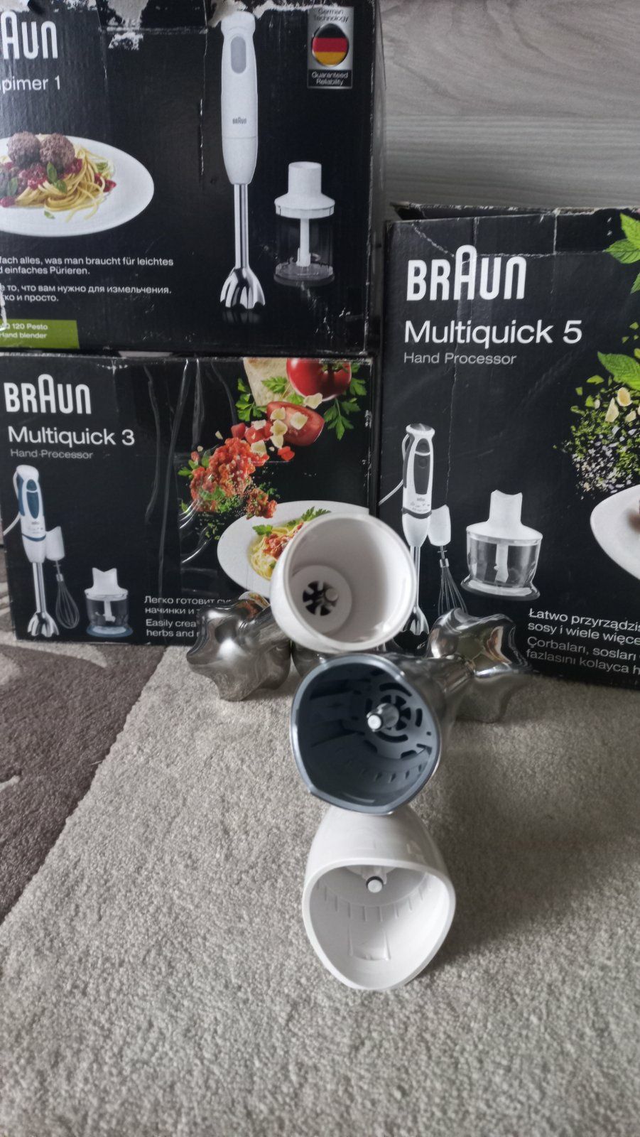 Измельчитель Braun. Погружная нога.