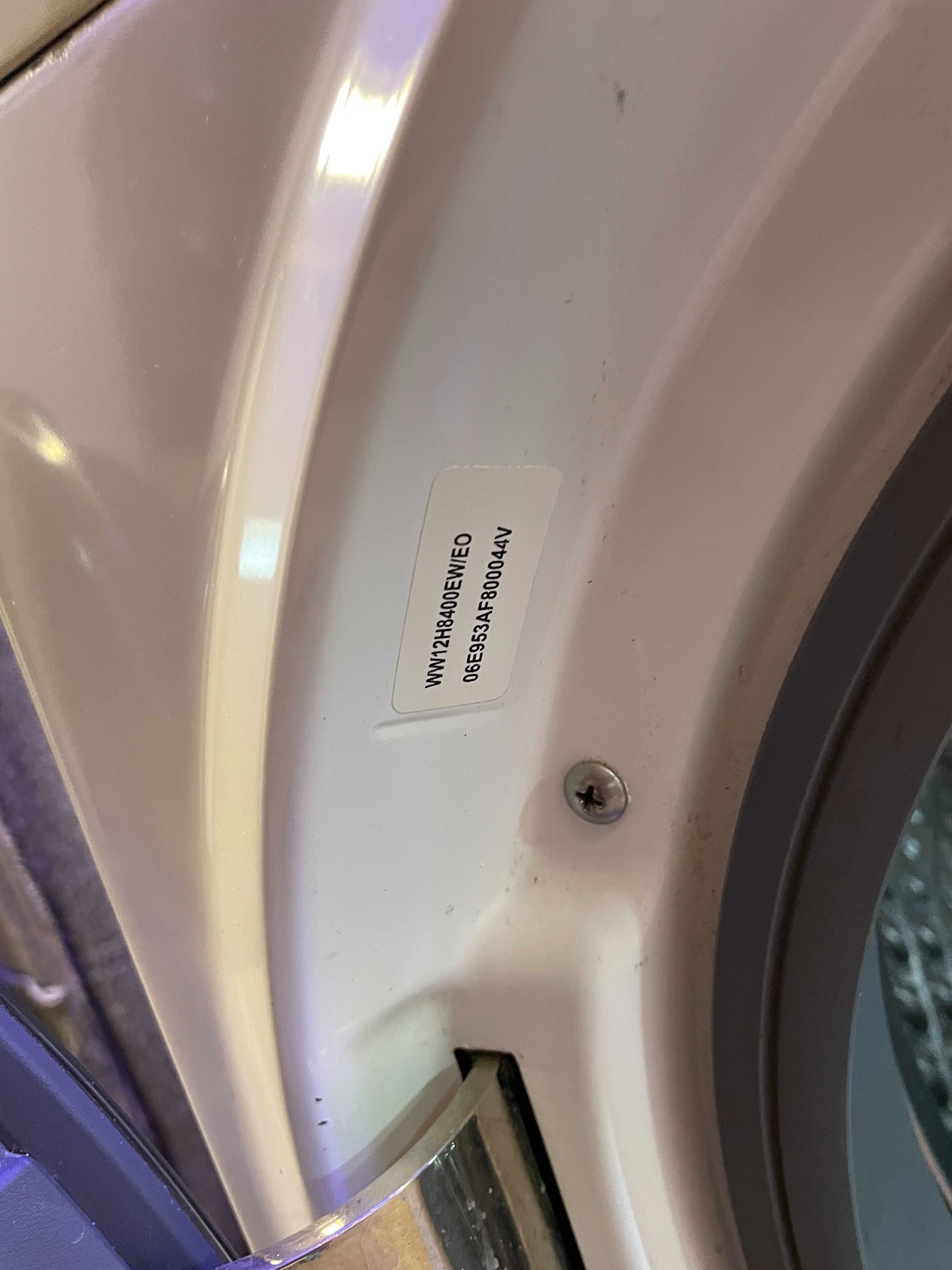 Sprawna pralka automatyczna SAMSUNG WW12H8400EW/EO