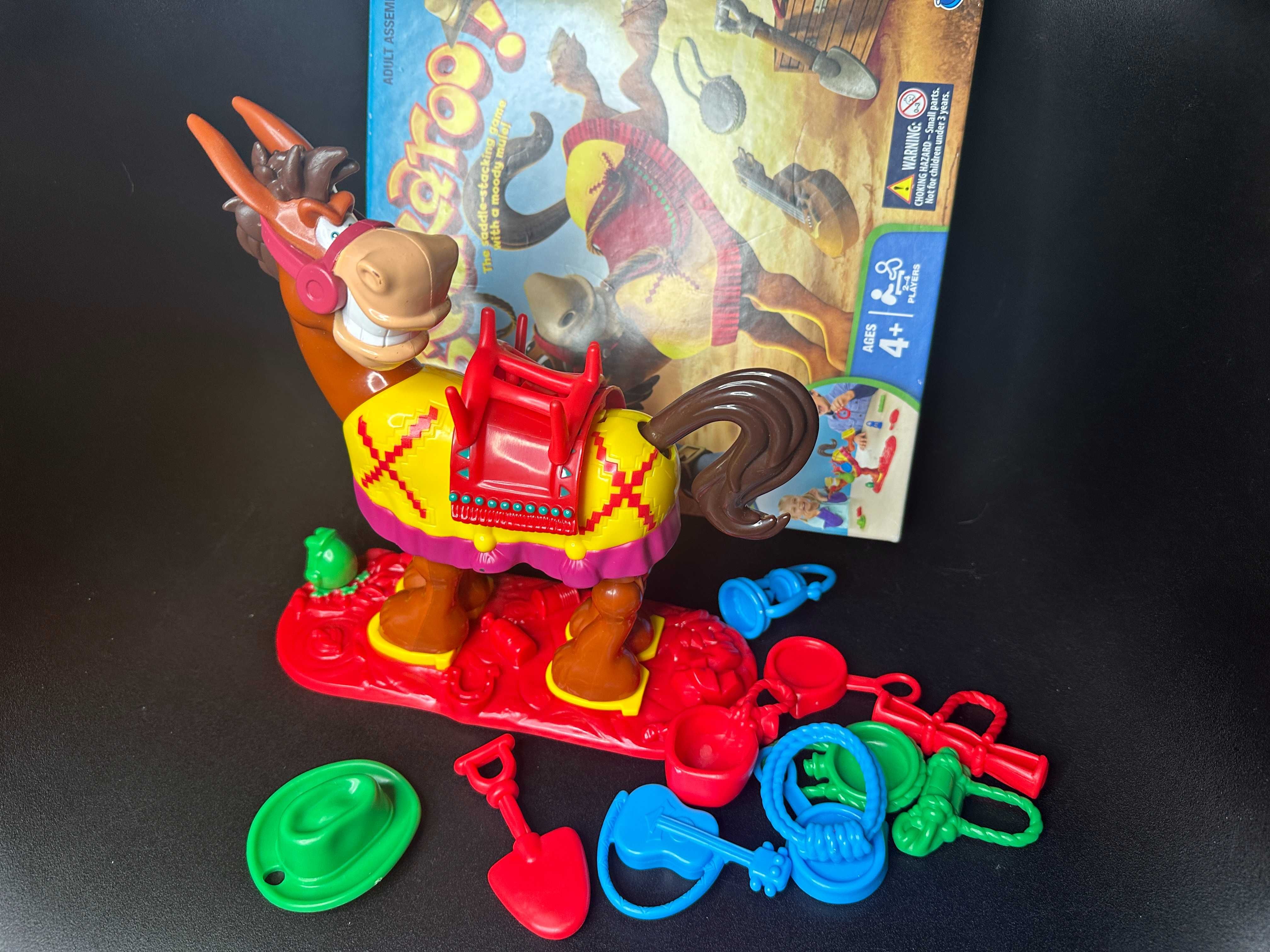 Настольная игра hasbro Buckaroo, Брыкливый мул, лошадка, ослик