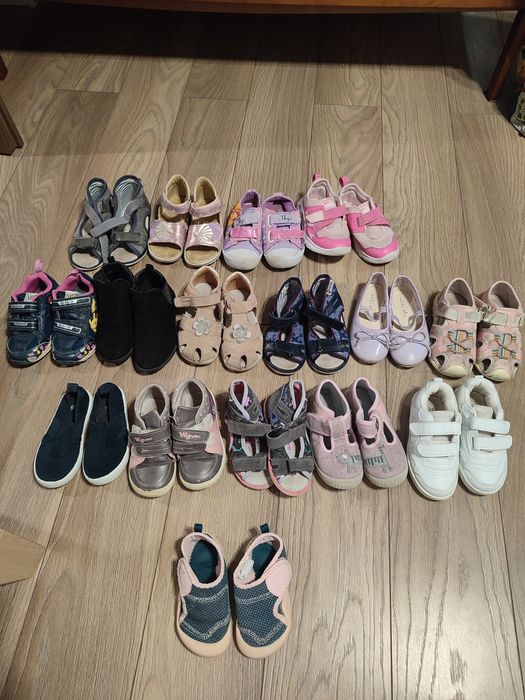 Paka butów dla dziewczynki 23-26
