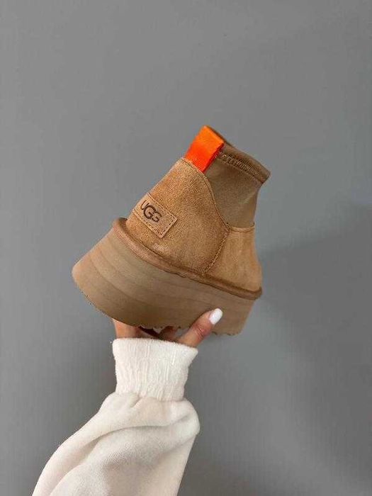 Угги/Угг/Уггі/Уги/Угі/UGG Australia  Mini Dipper Platform Chestnut