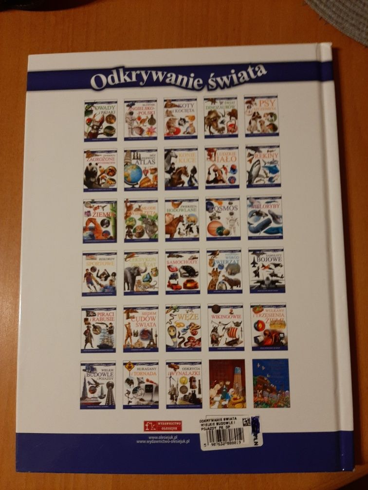 Wielkie budowle i pojazdy książka