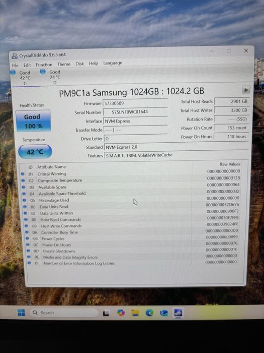 SSD NVME диск 1ТБ 2ТБ 980 PRO V-NAND Samsung PM9A1