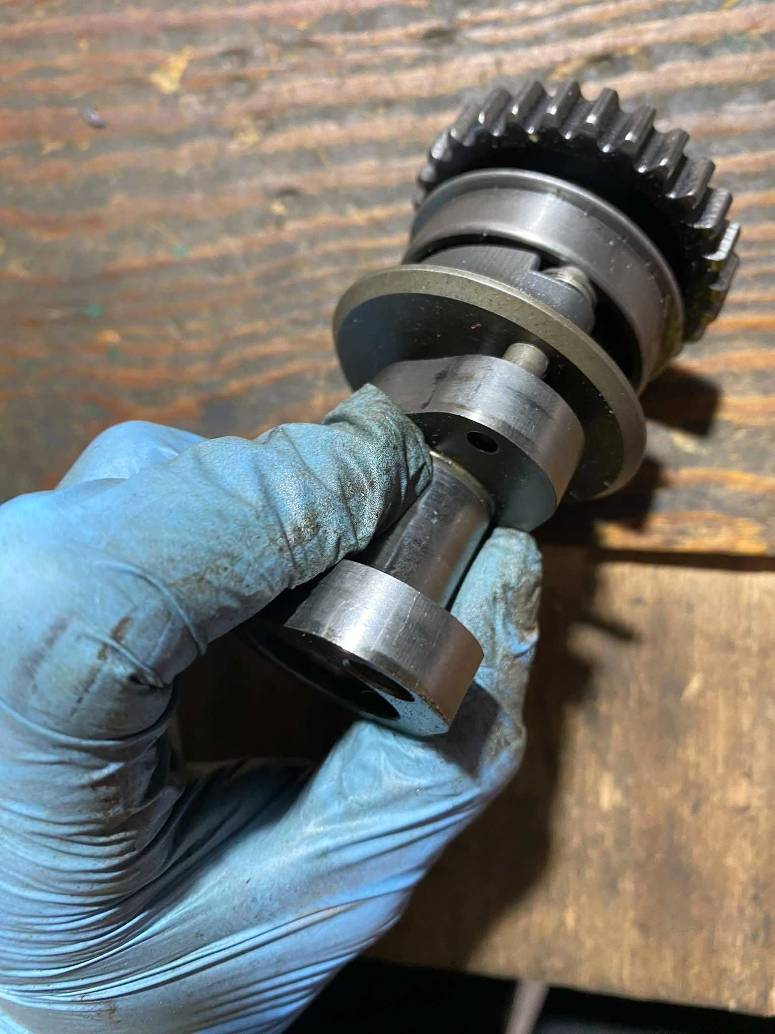 walek wydechowy dekompresator rozrzadu glowic ktm sxf excf 250 r 06-10