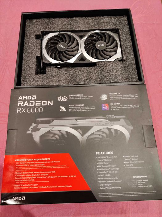Karta graficzna AMD RX6600 Mech 2X
