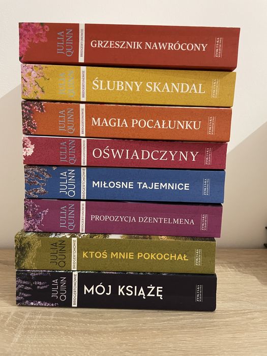 14 tomów premium serii Bridgerton - cała kolekcja