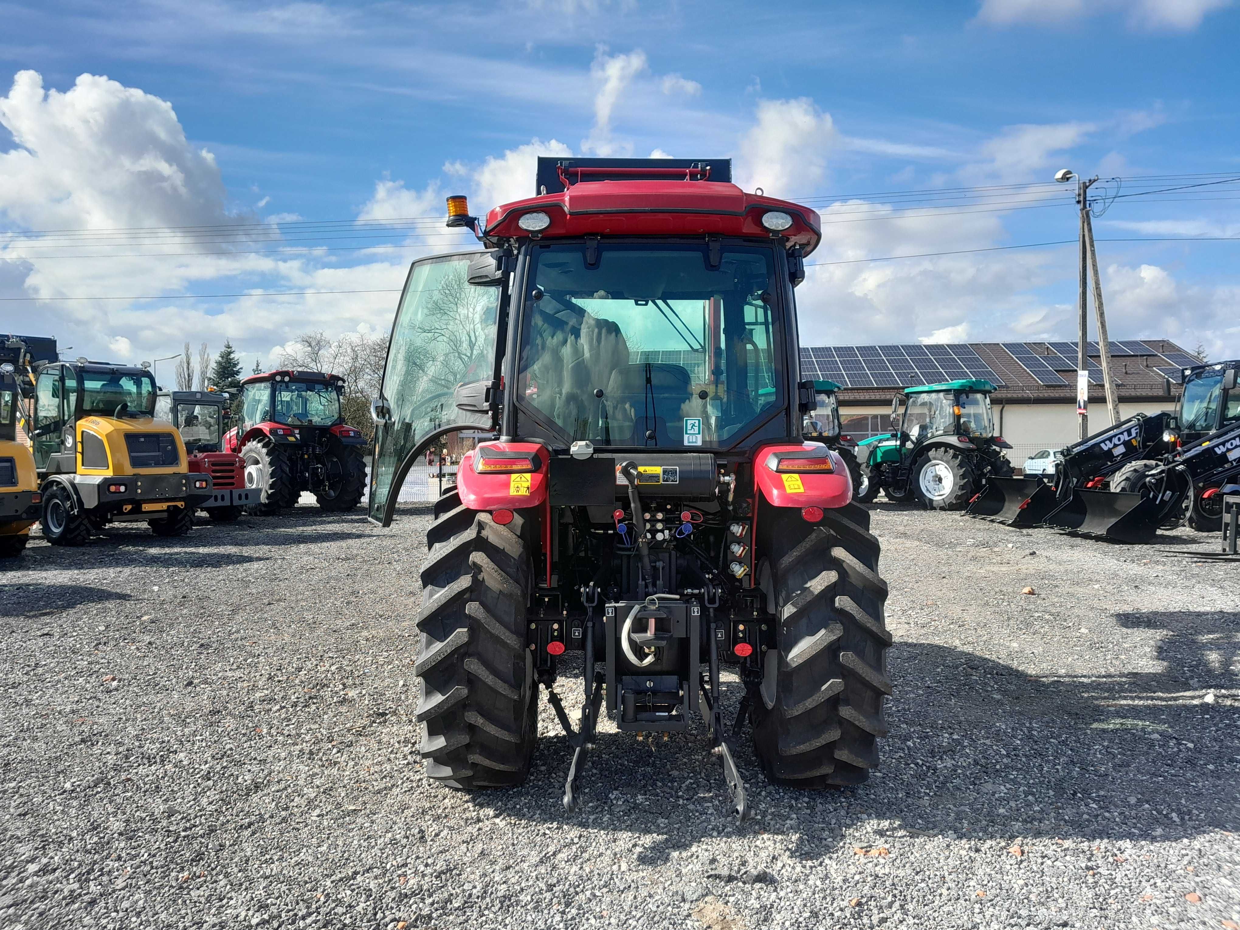 Ciągnik z ładowaczem YTO NMF 704C - Doosan - 4 cylindry - NOWY + TUR