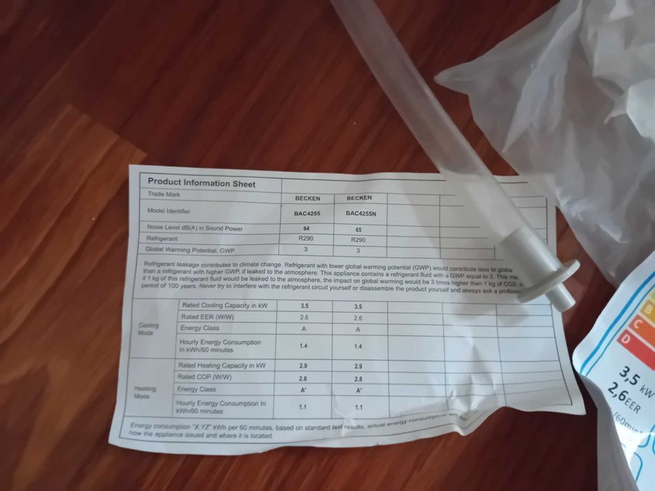 Ar Condicionado Portátil Becken