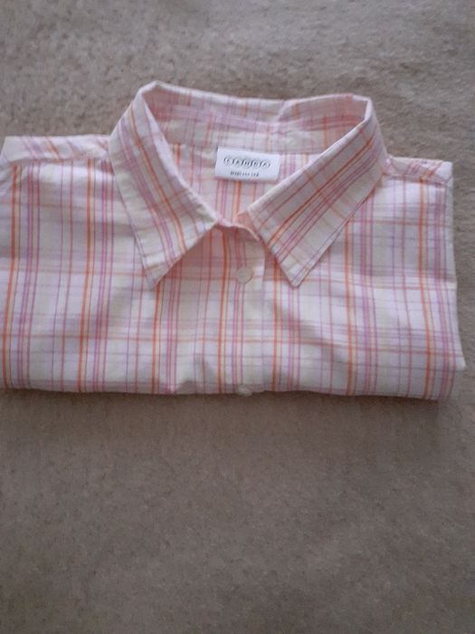 Bawełniana bluzka w kratkę roz.46