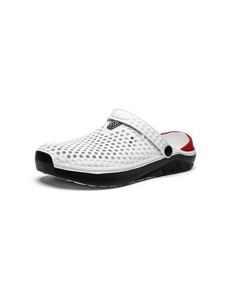 Sandálias Antiderrapantes, à Prova de Água, Tamanho 42, Branco - Goeik