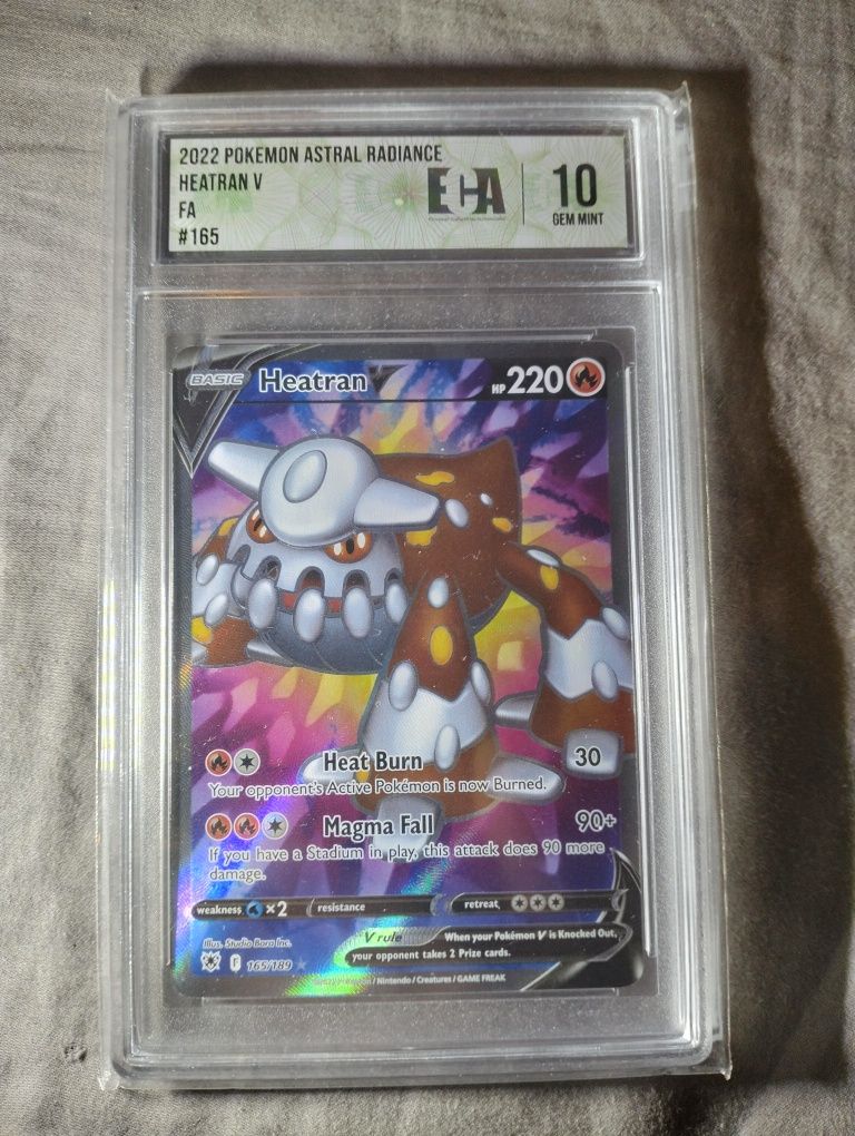 Karta Pokemon Heatran V #165