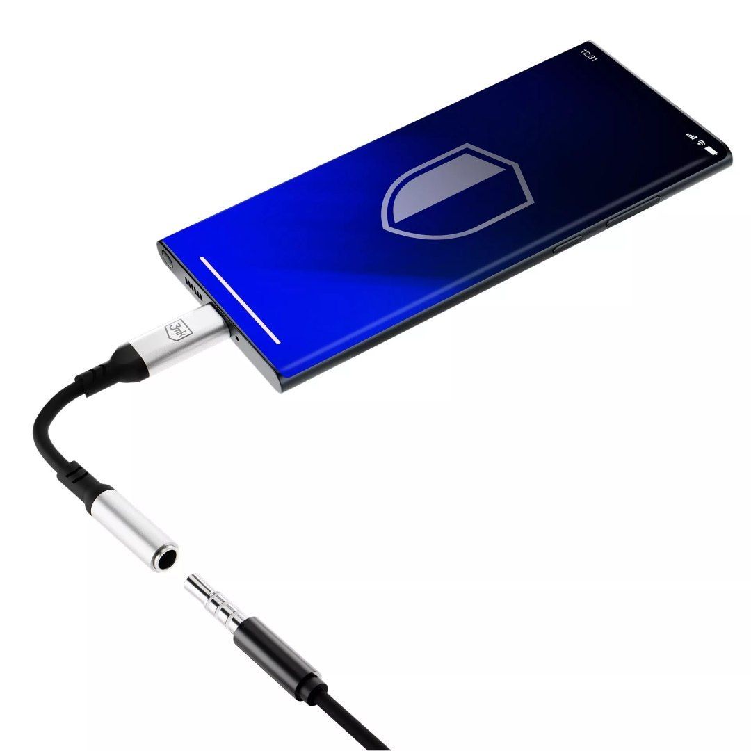 accessories - 3mk adapter usb-c - jack 3,5 mm
